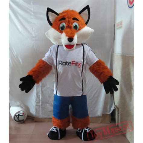 Fox mascot ensemble